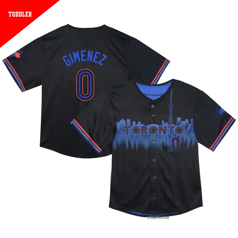 森田祐介 TRiNiDAD UNIFIED Gonzalez Type6 Toddler #0 Andres Gimenez Toronto Blue Jays Black Limited