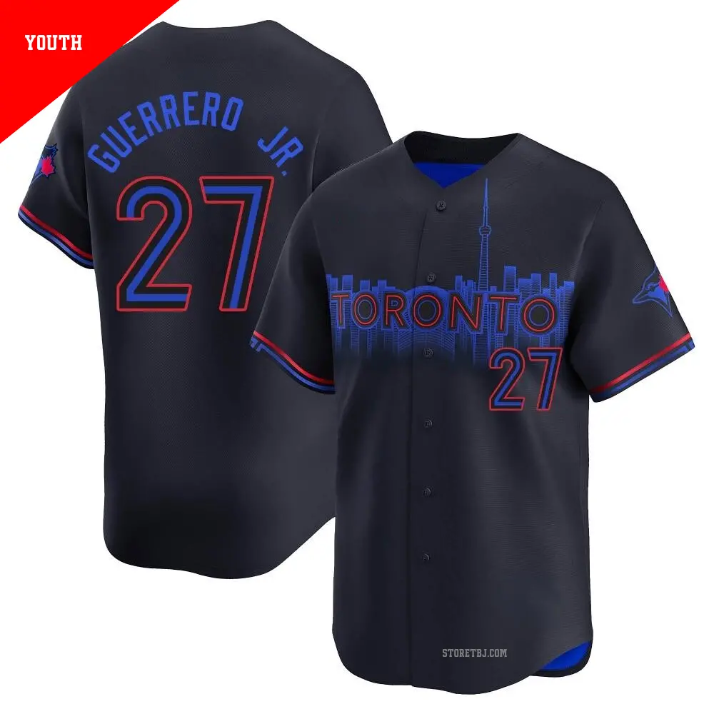 Men's #27 Vladimir Guerrero Jr. Toronto Blue Jays Black