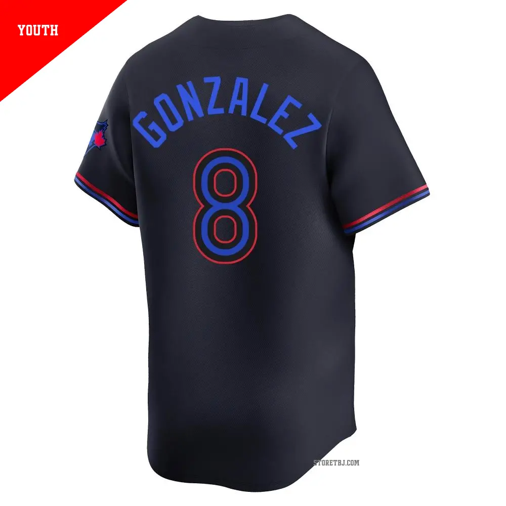 森田祐介 TRiNiDAD UNIFIED Gonzalez Type6 Youth #8 Alex Gonzalez Toronto Blue Jays Black Limited 2024